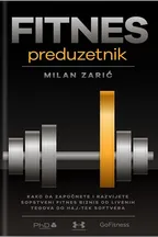 Fitnes preduzetnik audio knjiga od Milan Zarić korica